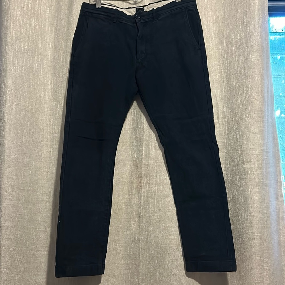 J Crew Navy Stretch Chino